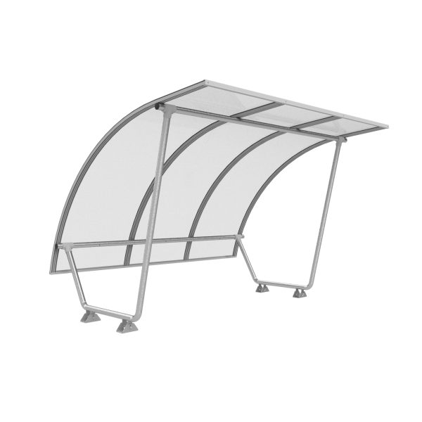 TUBO - Pensilina tubolare ad arco per bici