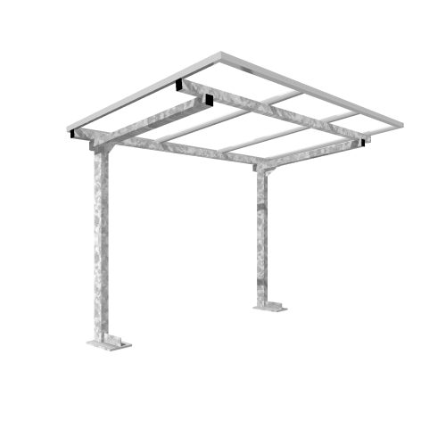 GOTTARDO – Pensilina moderna per bici e moto